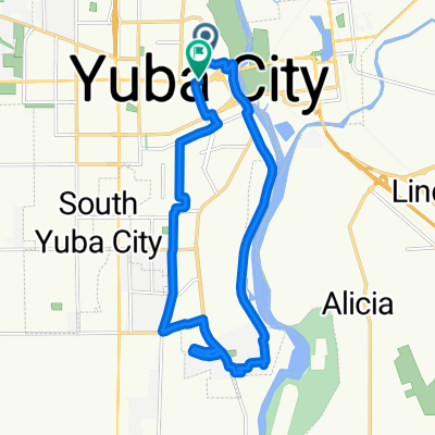 Shasta St, Yuba City to Shasta St, Yuba City