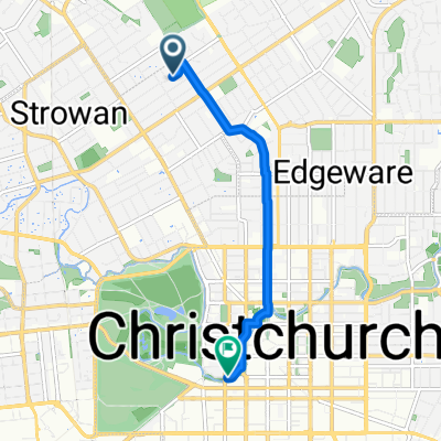 From Saint Albans to Christchurch Central