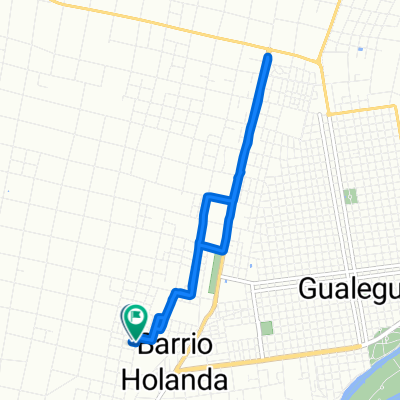 De Jujuy a CALLE Y 120/1