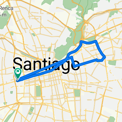 Federico Scotto, Estación Central a Federico Scotto, Estación Central