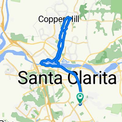 S Fork River Trail, Santa Clarita a Princessa, Santa Clarita