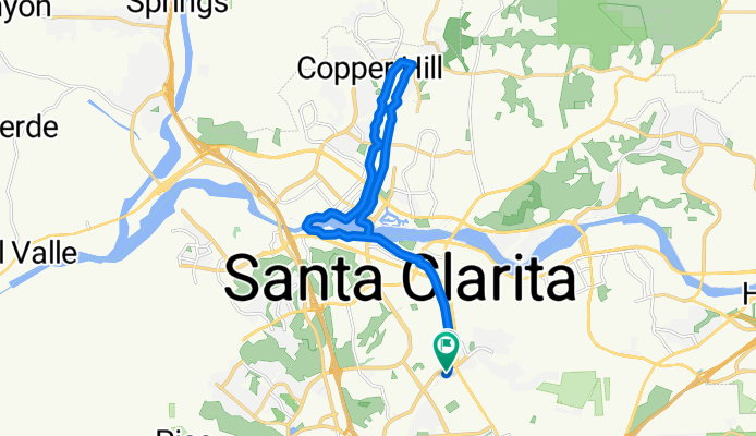 S Fork River Trail, Santa Clarita a Princessa, Santa Clarita