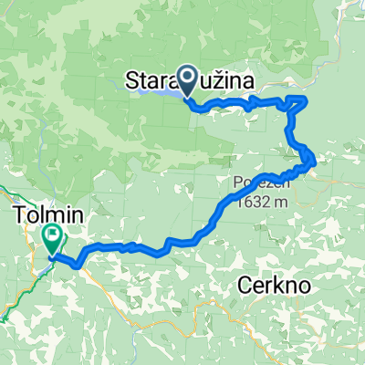 Bohinjska Bistrica - Tolmin