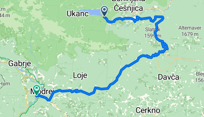 Bohinjska Bistrica - Tolmin