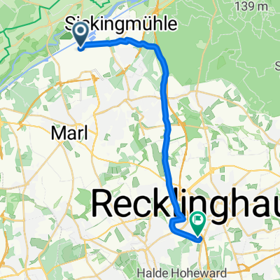 Nordstraße nach Holthoffstraße 120C