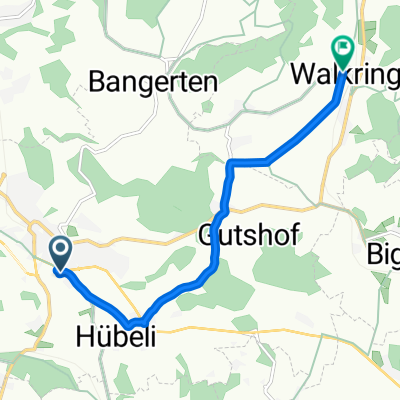 Richigenstrasse, Worb nach Dornistrasse, Walkringen