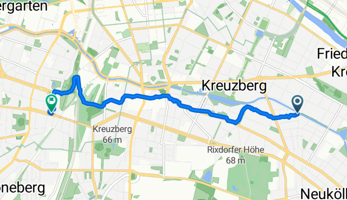 Ohlauer Straße, Berlin nach Yorckstraße, Berlin