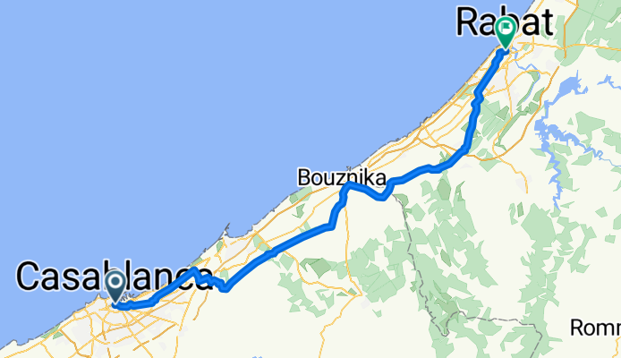 From Casablanca to Rabat