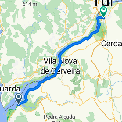 União das freguesias de Caminha (Matriz) e Vilarelho, Caminha to Avenida Miguel Dantas, Valença