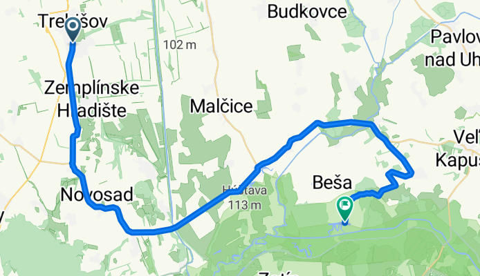 TV- Kožuchov- Novosad- Oborín- Čičarovce (NCH)