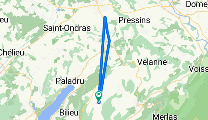 De Route des Rivoires à Route des Rivoires