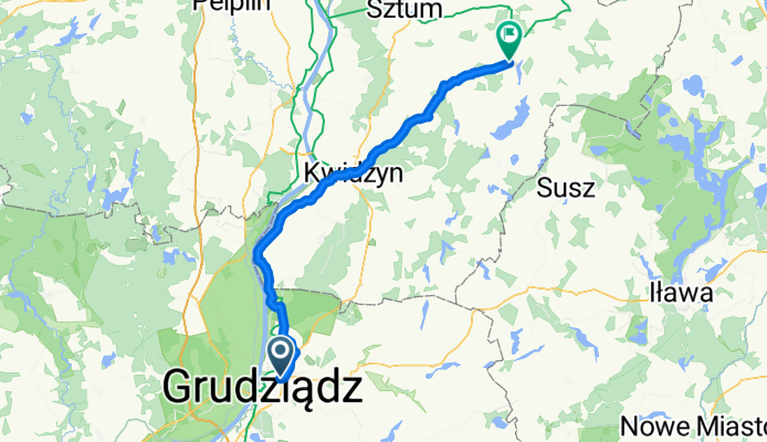Grudziądz - Mikołajki Pomorskie
