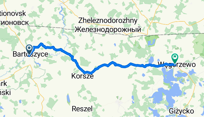 Bartoszyce - Węgorzewo