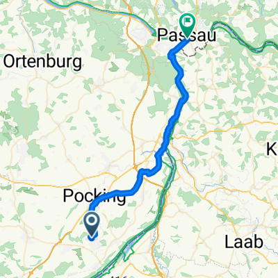 Am Tennispark nach Gottfried-Schäffer-Straße