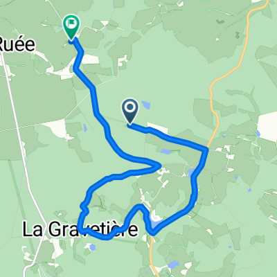 Saint-Firmin naar Route de la Croix ForĂȘt, Antully