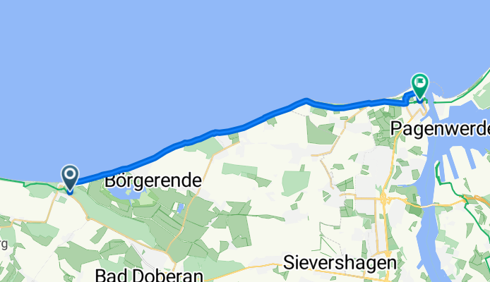 Kühlungsborner Straße 19A nach Am Bahnhof 1c