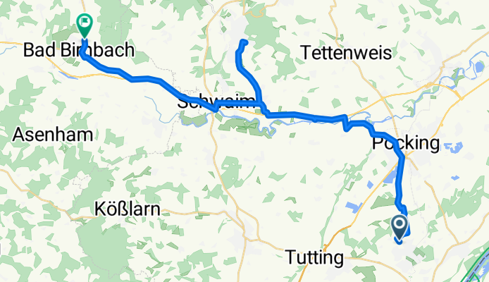 Am Tennispark nach Dr.-Wimmer-Ring