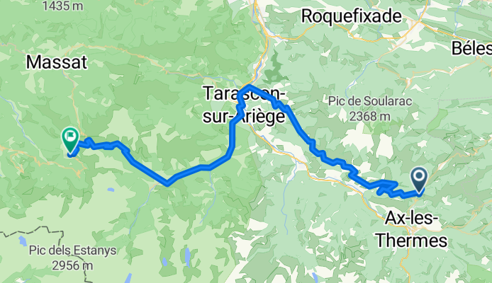 Ax-les-Thermes - Tarascon-sur-Ariège