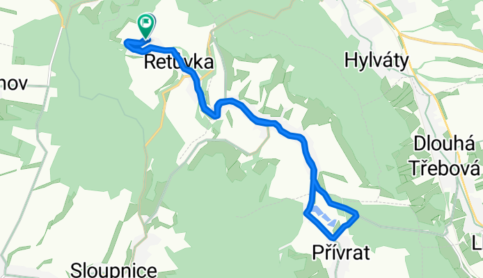 Řetůvka do Řetůvka