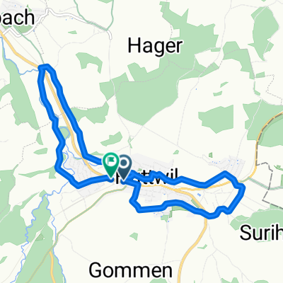 Bernstrasse, Huttwil nach Bernstrasse, Huttwil