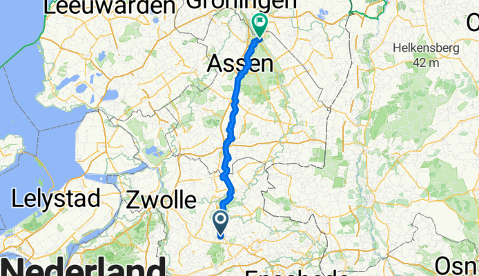 From Hellendoorn to Zuidlaren