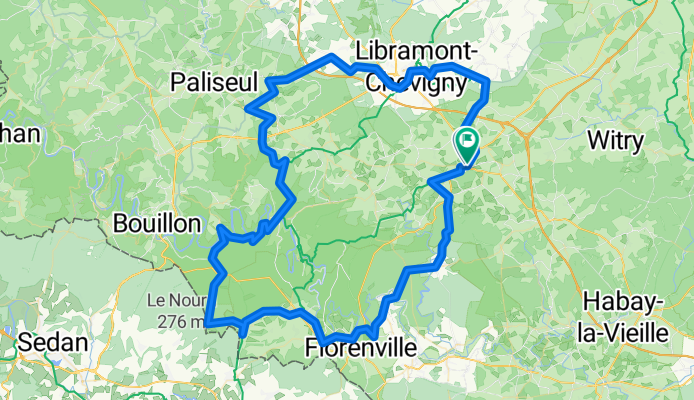Route in Neufchâteau
