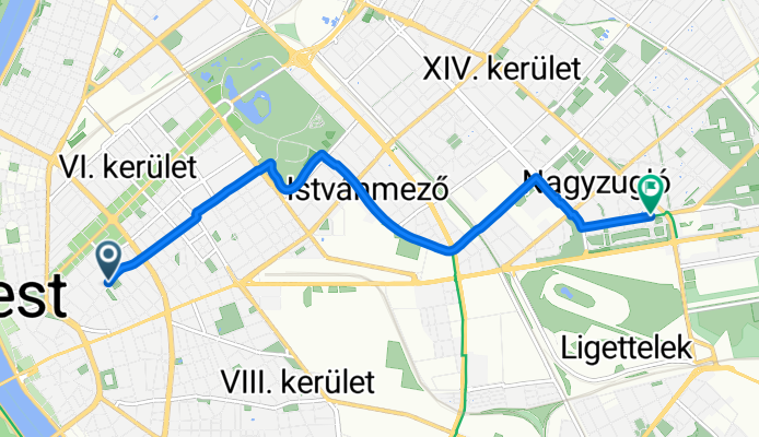 Dob utca, Budapest - Örs vezér tere, Budapest