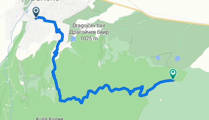 Nayden Gerov, Bansko до Dobrinishte