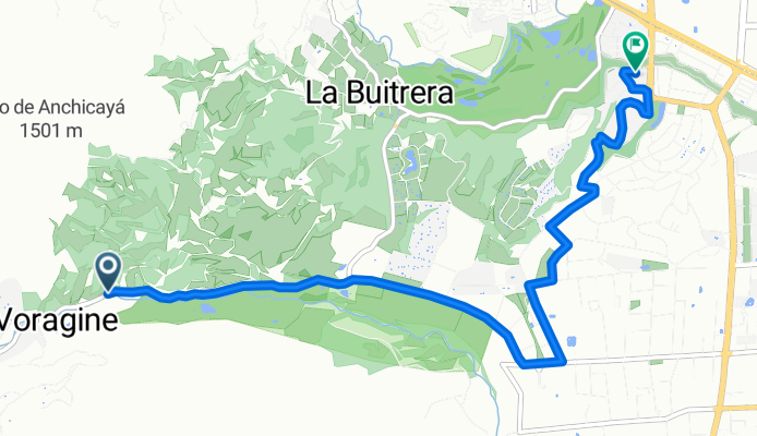 De Avenida Los Cerros Vía La Voragine a Carrera 11-145