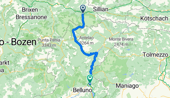 Toblach - Soccher-Paiane-Casan-Arsie