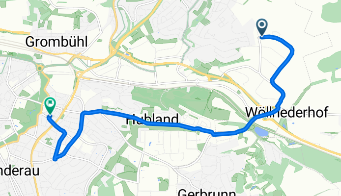 Friedrich-Bergius-Ring, Würzburg nach Annastraße, Würzburg