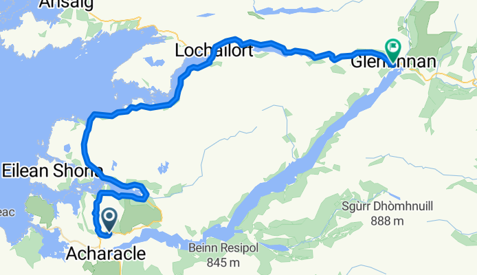 From Acharacle to Glenfinnan