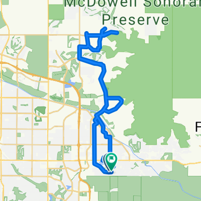Mountain View to Pinnacle Peak in Scottsdale