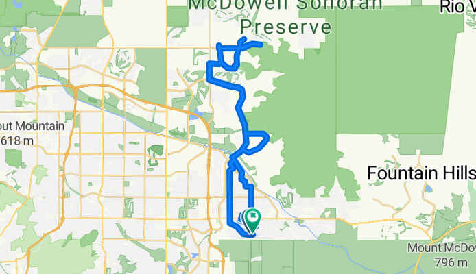 Mountain View to Pinnacle Peak in Scottsdale