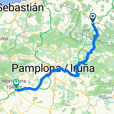 Saint-Jean-Pied-de-Port - Estella-Lizarra