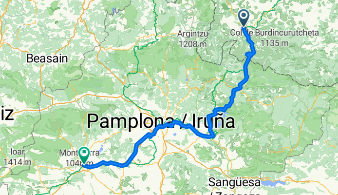 Saint-Jean-Pied-de-Port - Estella-Lizarra