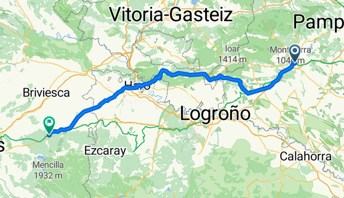 Estella-Lizarra - Espinosa del Camino