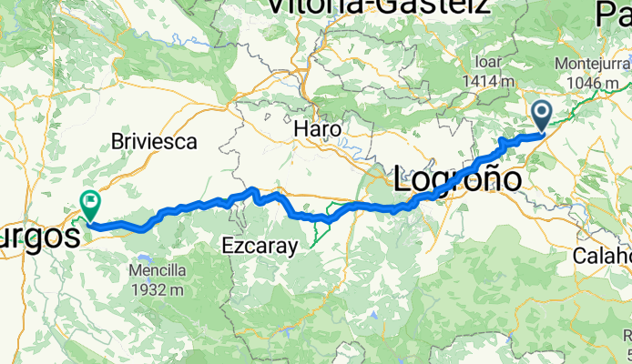 Estella-Lizarra - Espinosa del Camino