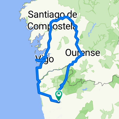 Route in Braga