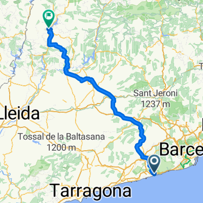 From Sitges to Tremp