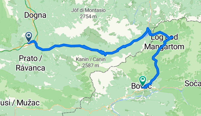 Chiusaforte - Kranjska Gora