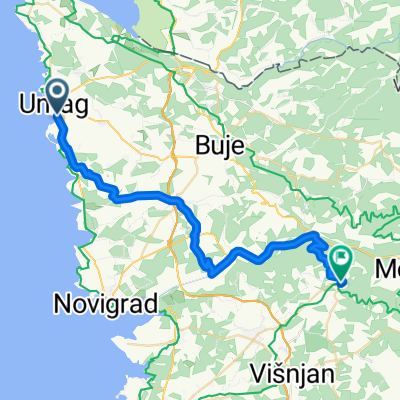 From Umag to Vižinada