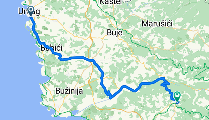 From Umag to Vižinada