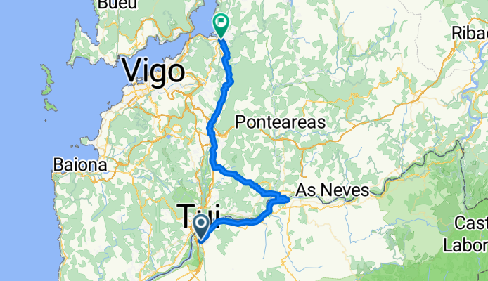 Avenida de São Teotónio, Valença to Plaza Ribadavia, Redondela