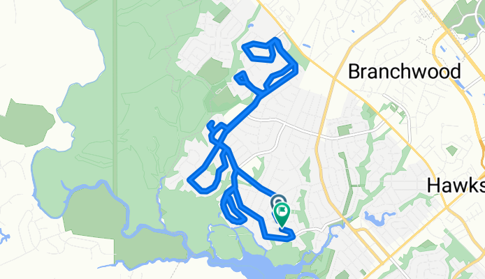 Delmar Rd, Jacksonville to Delmar Rd, Jacksonville