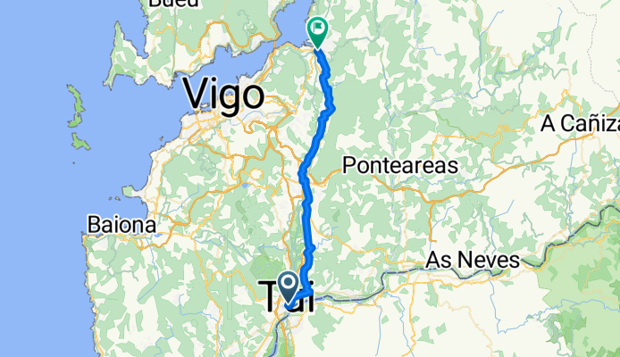 Plaza de San Fernando, Tui to Plaza Ribadavia, Redondela