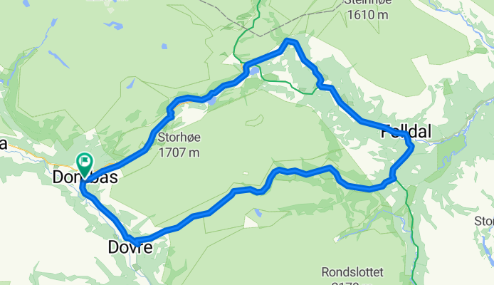 Dombas - Tour De Dovre   Road closures may apply from 2026