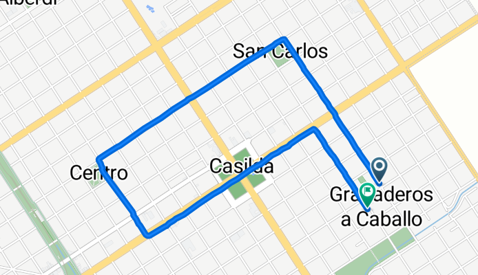 Rivadavia, Casilda a Rivadavia, Casilda