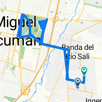 12 de Octubre, Municipalidad de Banda del Rio Sali a Ramón Paz Posse, Municipalidad de Banda del Rio Sali