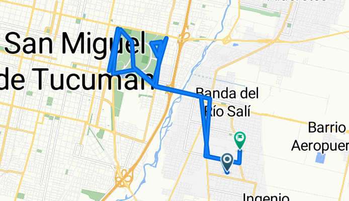 12 de Octubre, Municipalidad de Banda del Rio Sali a Ramón Paz Posse, Municipalidad de Banda del Rio Sali